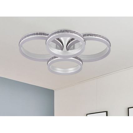 LED димируем повърхностно монтиран полилей LED/150W/230V 3000-6500K + дистанционно управление