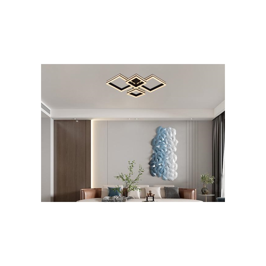 LED димируем повърхностно монтиран полилей LED/175W/230V 3000-6500K + дистанционно управление