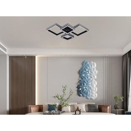 LED димируем повърхностно монтиран полилей LED/175W/230V 3000-6500K + дистанционно управление