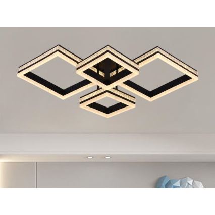 LED димируем повърхностно монтиран полилей LED/175W/230V 3000-6500K + дистанционно управление