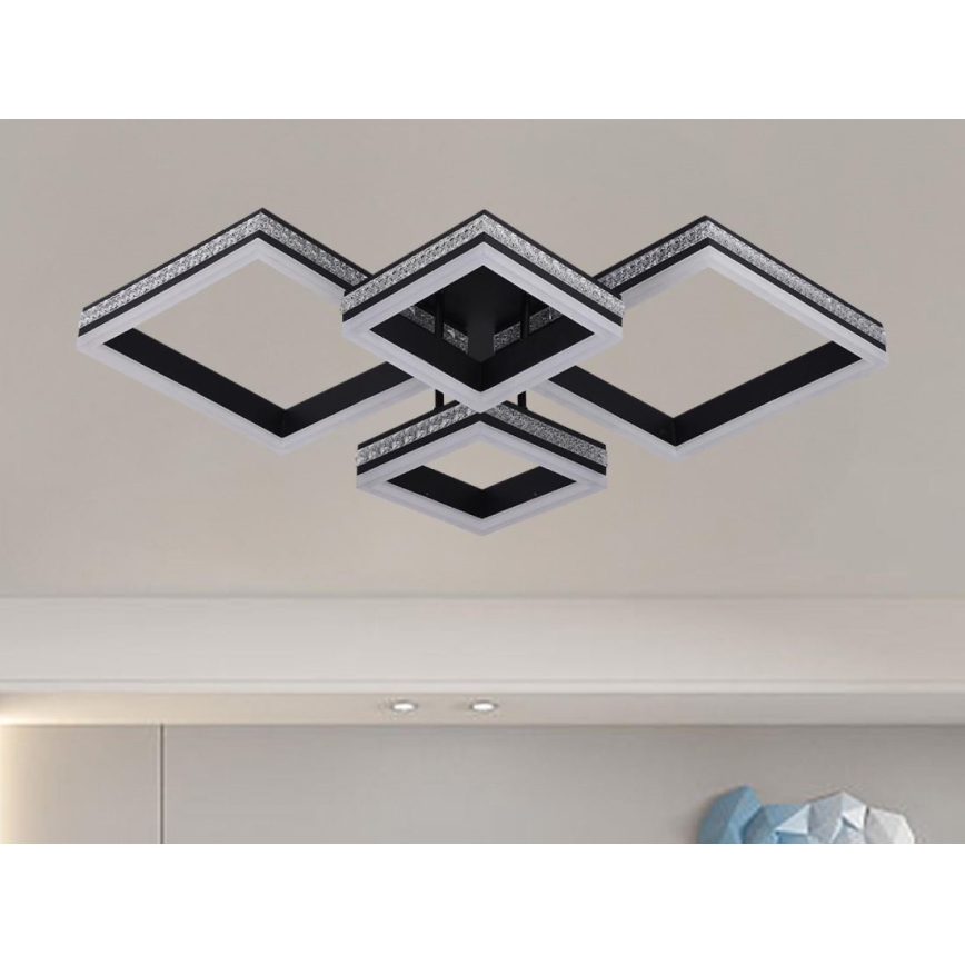 LED димируем повърхностно монтиран полилей LED/175W/230V 3000-6500K + дистанционно управление