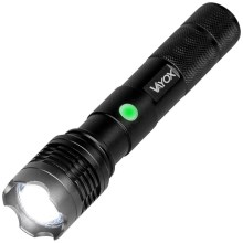 LED Димируем rechargeable flashlight LED/10W/5V IPX4 800 lm 4 h 1200 mAh