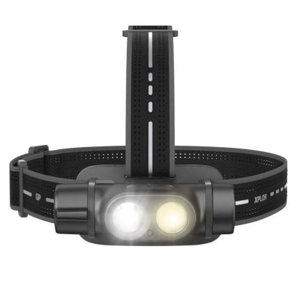 LED Димируем rechargeable headlamp GP XPLOR PHR19 LED/1x18650/5V IPX8