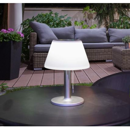 LED Димируем соларен лампа VIOLA LED/3,7V IP44