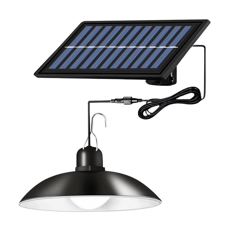 LED Димируем соларен полилей на връв LED/1,8W/3,7V IP44 6500K 1600 mAh + дистанционно управление