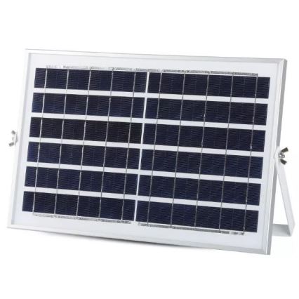 LED Димируем соларен прожектор LED/12W/3,2V 6000K IP65 5000 mAh + дистанционно управление