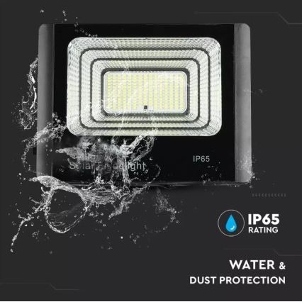 LED Димируем соларен прожектор LED/16W/3,2V 4000K IP65 10000 mAh + дистанционно управление
