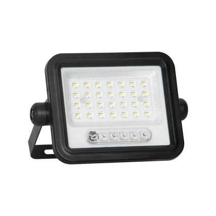 Димируем соларен LED прожектор LED/50W/3,2V 2000-8000K IP65 3800 mAh черен + дистанционно управление