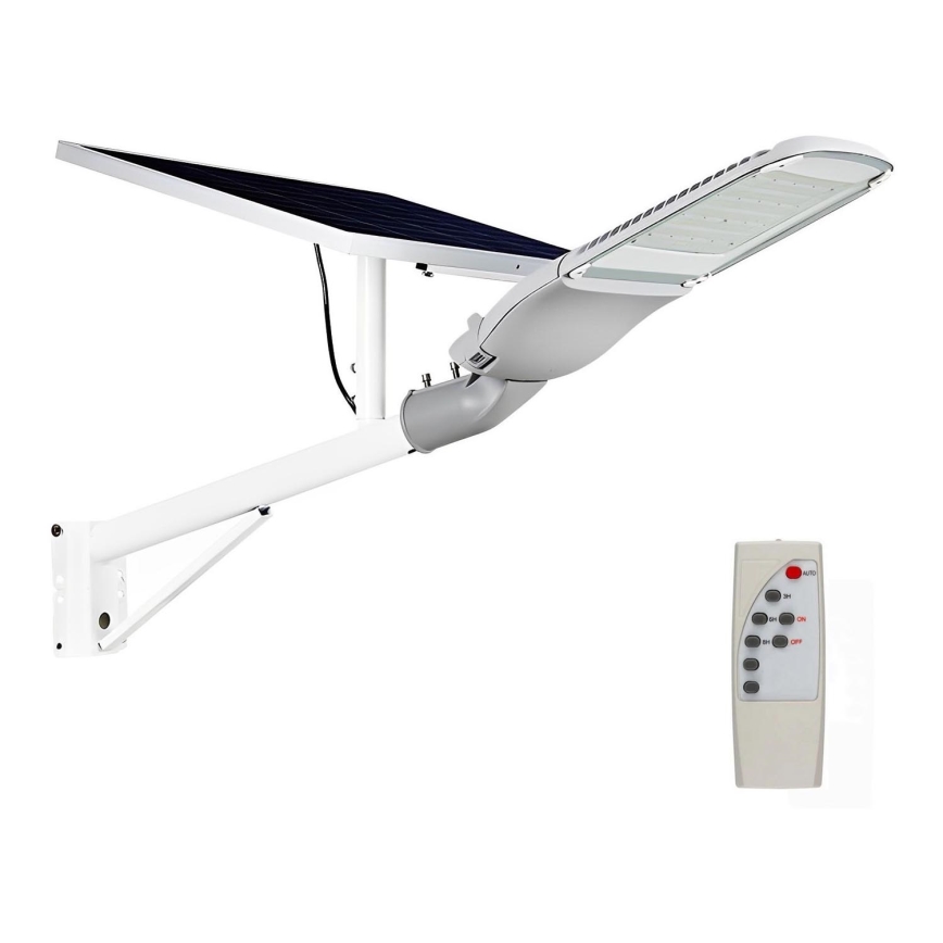 LED Димируем соларен улица лампа SAMSUNG CHIP LED/50W/6,4V 4000K IP65 30000 mAh + дистанционно управление