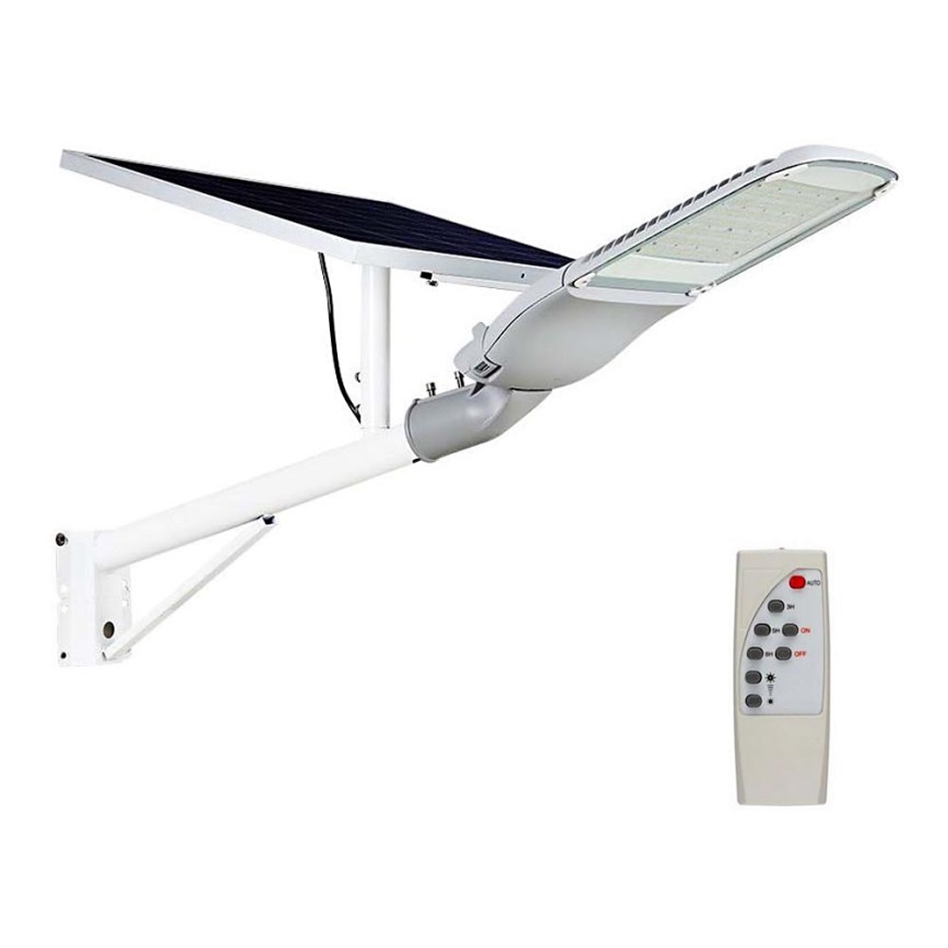 LED Димируем соларен улица лампа SAMSUNG CHIP LED/50W/6,4V 6000K IP65 30000 mAh + дистанционно управление