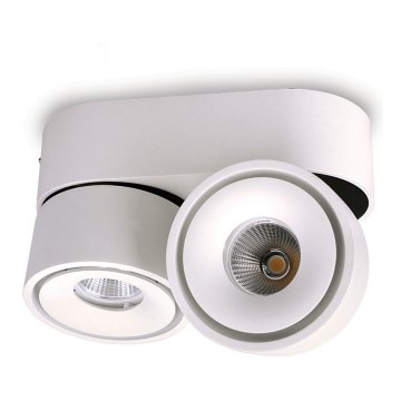 LED Димируем спот LAHTI MINI 2xLED/9W/230V 3000K CRI 90 бял