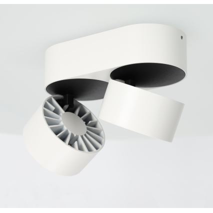 LED Димируем спот LAHTI MINI 2xLED/9W/230V 3000K CRI 90 бял
