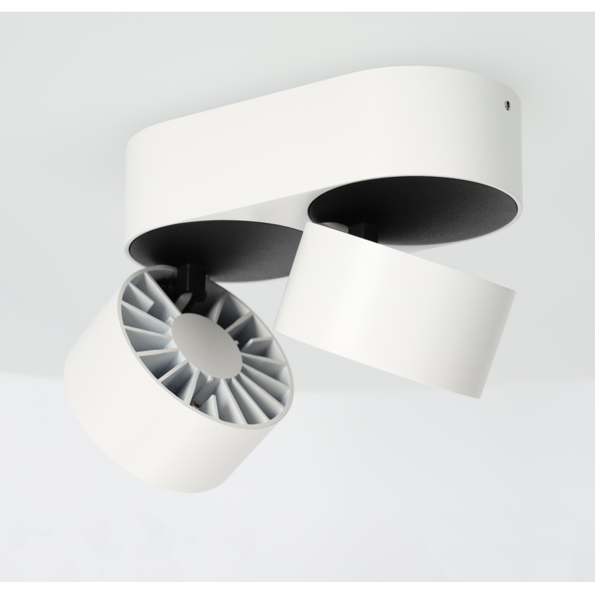 LED Димируем спот LAHTI MINI 2xLED/9W/230V 3000K CRI 90 бял