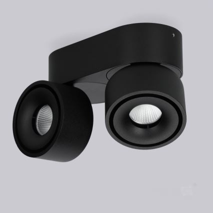 LED Димируем спот LAHTI MINI 2xLED/9W/230V 3000K CRI 90 черен