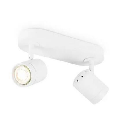 LED Димируем спот MANU 2xGU10/5,8W/230V бял