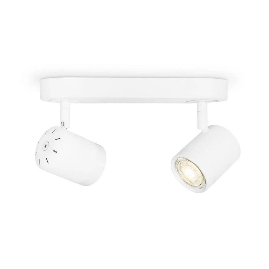 LED Димируем спот MANU 2xGU10/5,8W/230V бял