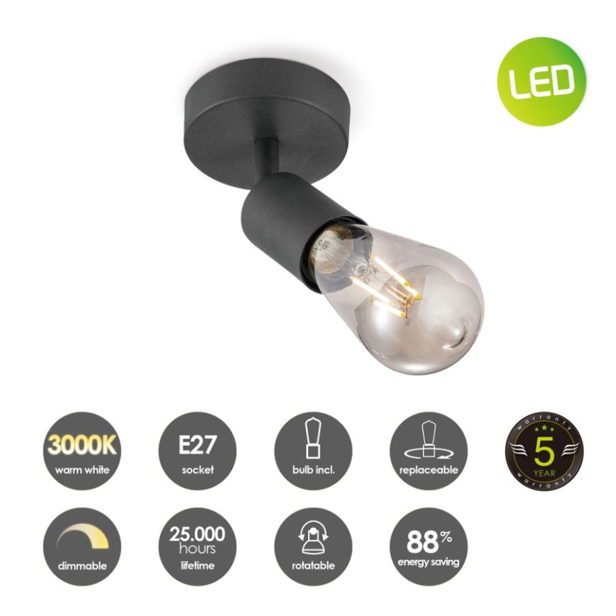 LED Димируем спот MELLO 1xE27/4W/230V