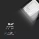 LED Димируем соларен прожектор LED/16W/3,2V 6000K IP65 + дистанционно