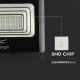 LED Димируем соларен прожектор LED/20W/6V 6000K IP65 + дистанционно