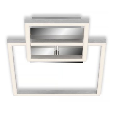 LED Димируем таванен плафон LED/12W/230V 3000K матов хром