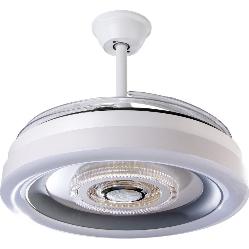 LED Димируем таванен вентилатор LED/60W/230V 3000-6000K Ø 50 см бял + дистанционно управление