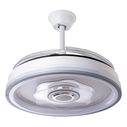 LED Димируем таванен вентилатор LED/70W/230V 3000-6000K Ø 50 см бял + дистанционно управление
