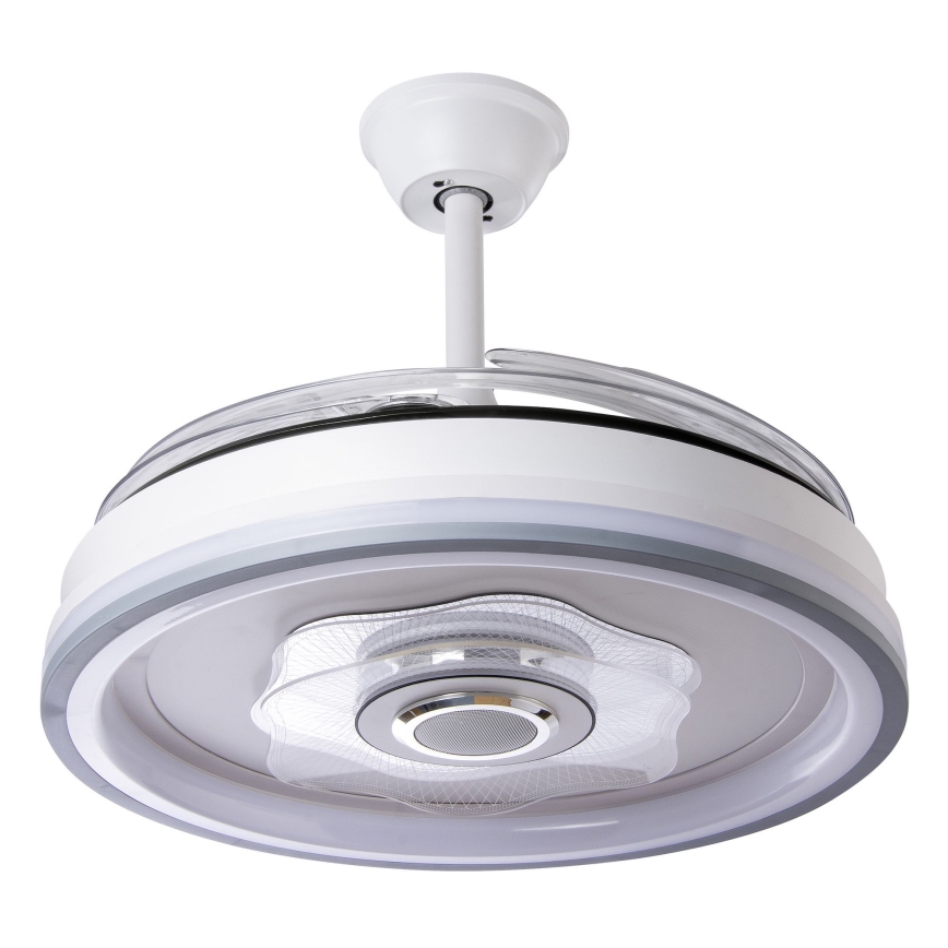 LED Димируем таванен вентилатор LED/70W/230V 3000-6000K Ø 50 см бял + дистанционно управление