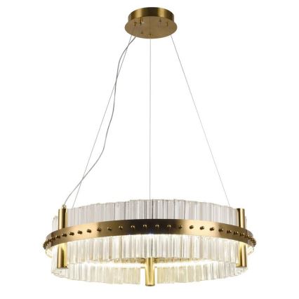 LED Димируем кристален полилей на връв LED/40W/230V 3000-6500K + дистанционно управление
