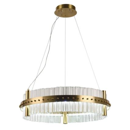 LED Димируем кристален полилей на връв LED/40W/230V 3000-6500K + дистанционно управление