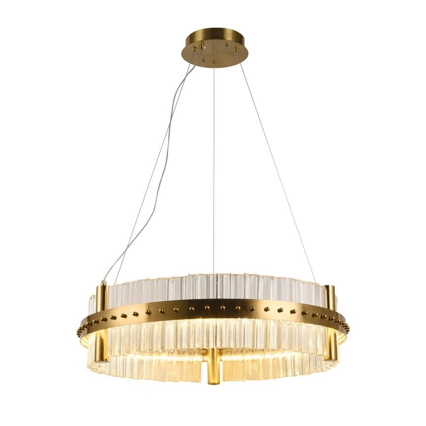 LED Димируем кристален полилей на връв LED/40W/230V 3000-6500K + дистанционно управление