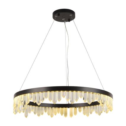 LED Димируем кристален полилей на връв LED/40W/230V 3000-6500K + дистанционно управление