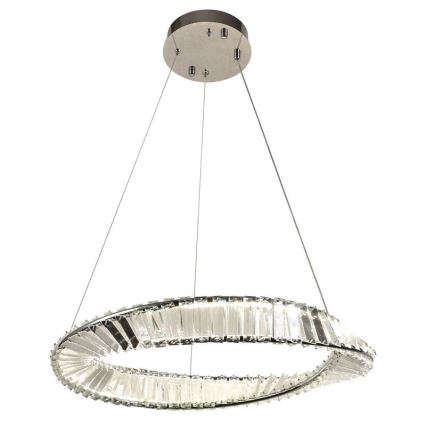 LED Димируем кристален полилей на връв LED/40W/230V 3000-6500K + дистанционно управление