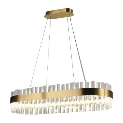 LED Димируем кристален полилей на връв LED/45W/230V 3000-6500K + дистанционно управление