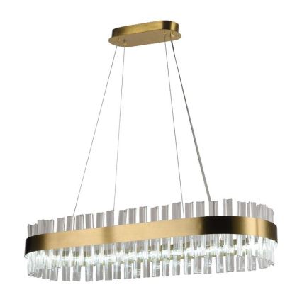 LED Димируем кристален полилей на връв LED/45W/230V 3000-6500K + дистанционно управление