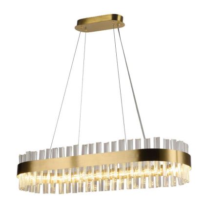 LED Димируем кристален полилей на връв LED/45W/230V 3000-6500K + дистанционно управление