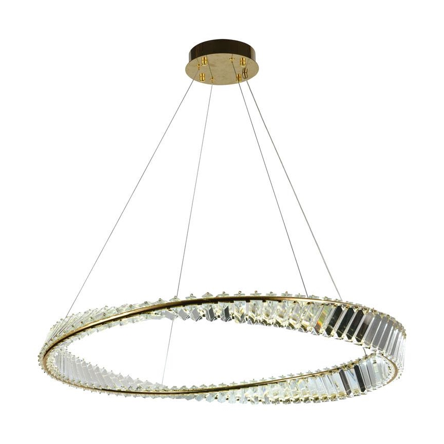 LED Димируем кристален полилей на връв LED/50W/230V 3000-6500K + дистанционно управление