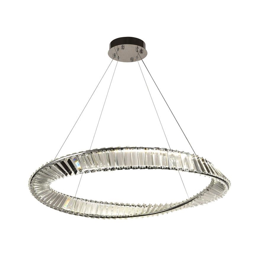 LED Димируем кристален полилей на връв LED/50W/230V 3000-6500K + дистанционно управление