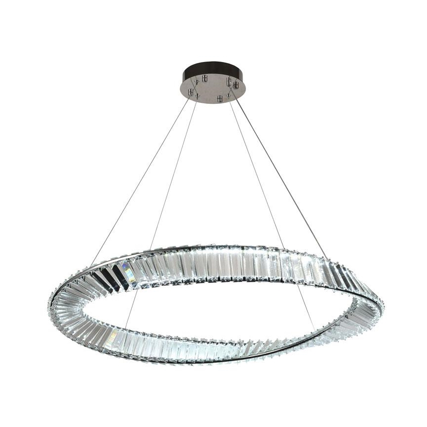 LED Димируем кристален полилей на връв LED/50W/230V 3000-6500K + дистанционно управление
