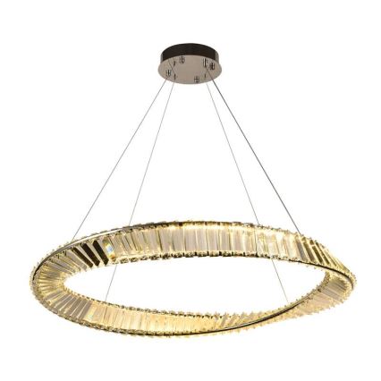 LED Димируем кристален полилей на връв LED/50W/230V 3000-6500K + дистанционно управление