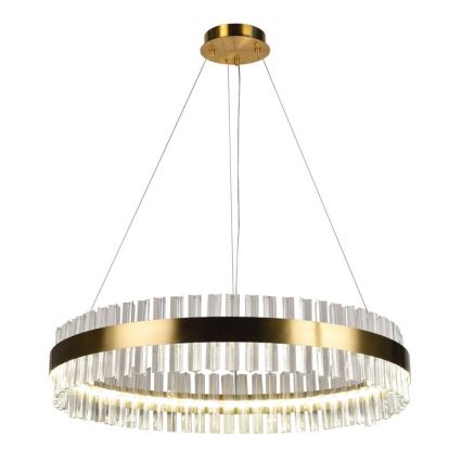 LED Димируем кристален полилей на връв LED/55W/230V 3000-6500K + дистанционно управление