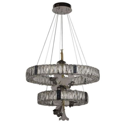 LED Димируем кристален полилей на връв LED/70W/230V 3000-6500K + дистанционно управление