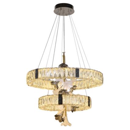 LED Димируем кристален полилей на връв LED/70W/230V 3000-6500K + дистанционно управление