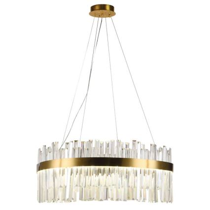 LED Димируем кристален полилей на връв LED/80W/230V 3000-6500K + дистанционно управление