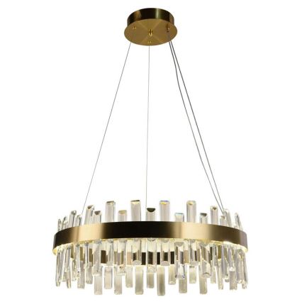 LED Димируем кристален полилей на връв LED/80W/230V 3000-6500K + дистанционно управление
