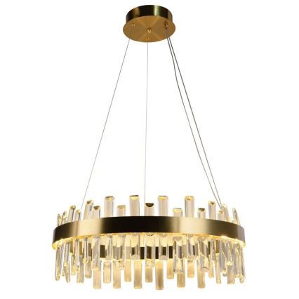 LED Димируем кристален полилей на връв LED/80W/230V 3000-6500K + дистанционно управление