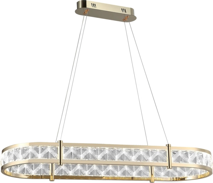 LED димируем кристален полилей на кабел ENRIQUE LED/50W//230V 3000-6000K + дистанционно управление