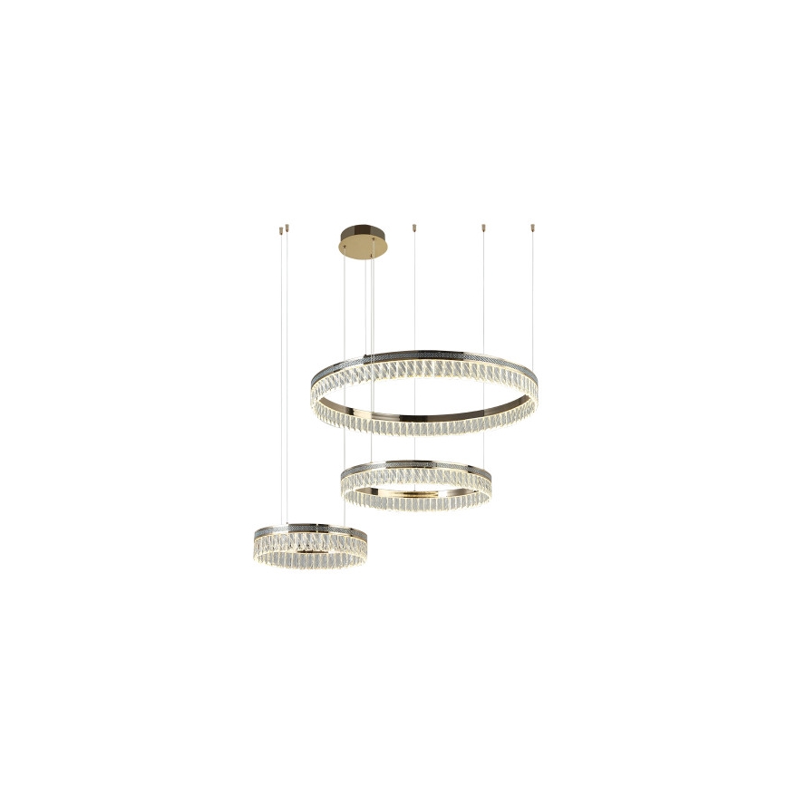 LED димируем кристален полилей на кабел THALIA LED/120W/230V 3000-6000K + дистанционно управление