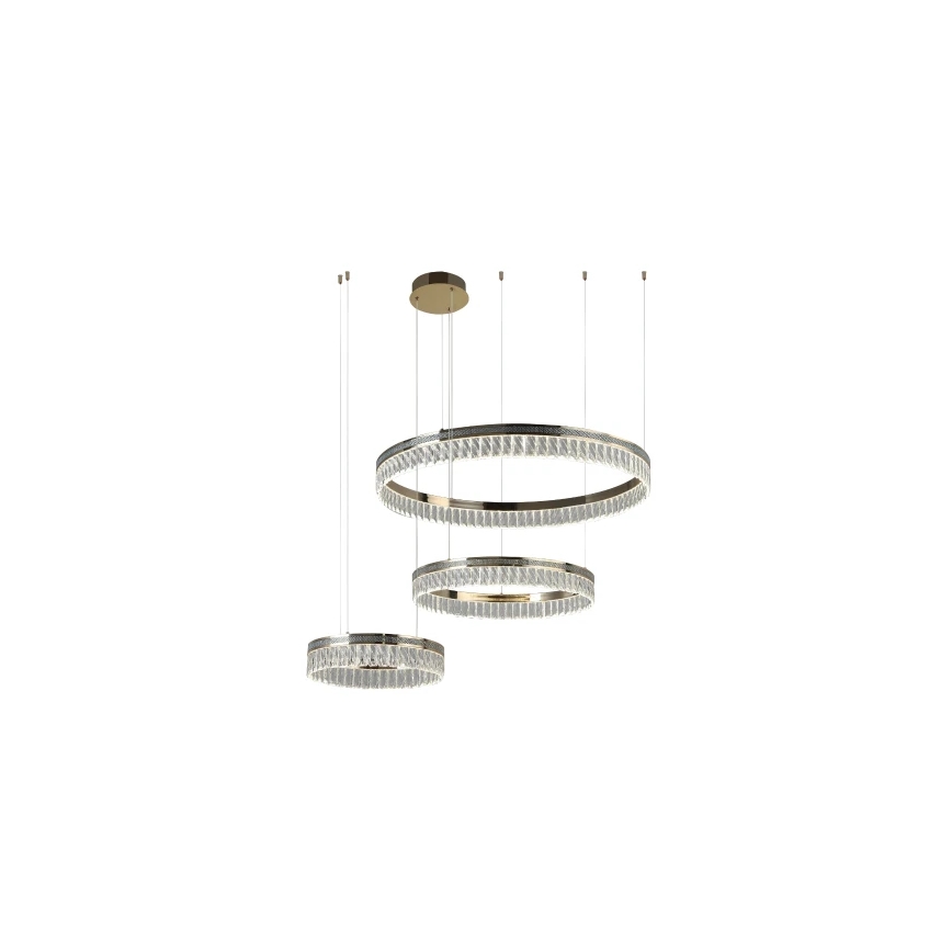 LED димируем кристален полилей на кабел THALIA LED/120W/230V 3000-6000K + дистанционно управление