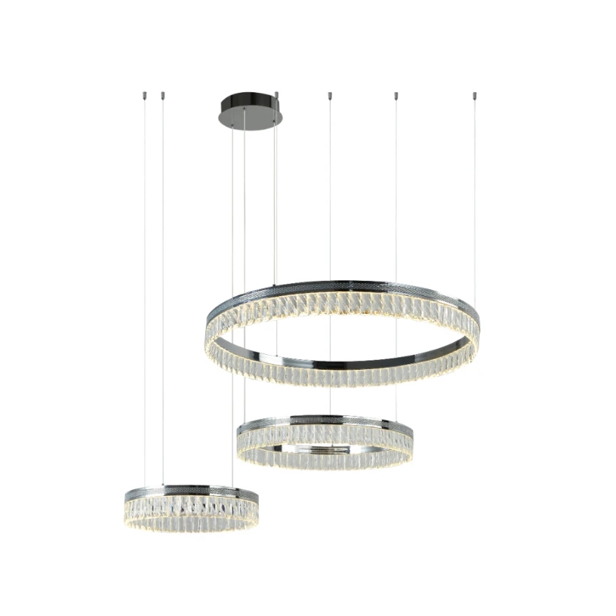 LED димируем кристален полилей на кабел THALIA LED/120W/230V 3000-6000K + дистанционно управление