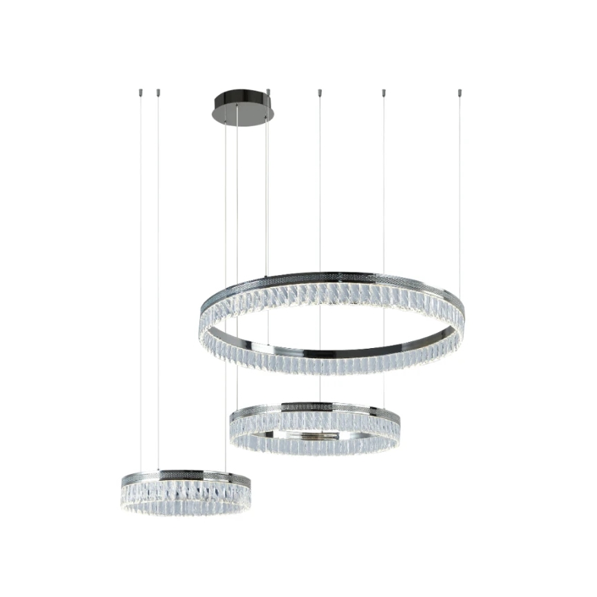 LED димируем кристален полилей на кабел THALIA LED/120W/230V 3000-6000K + дистанционно управление